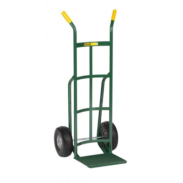 12 Reinforced Nose Hand Truck, 8 Solid Rubber, Folding Foot Kick